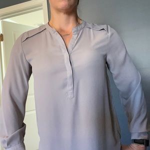 Gray blouse
